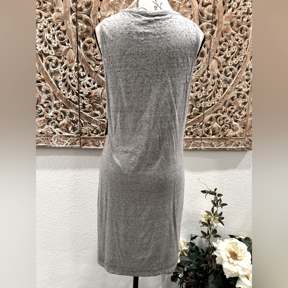 Threads 4 Thought Grey Organic Cotton, Recycled Poly Dress, w/ Modal Lining - Picture 2 of 12